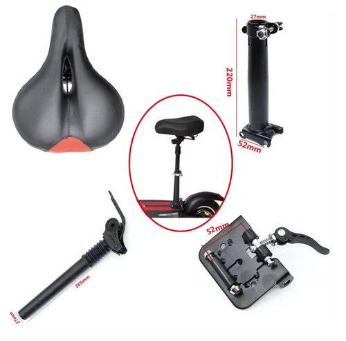 Seat kit with - seat, post