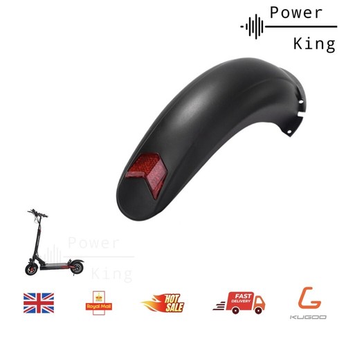 Rear mudguard with tail light - with,